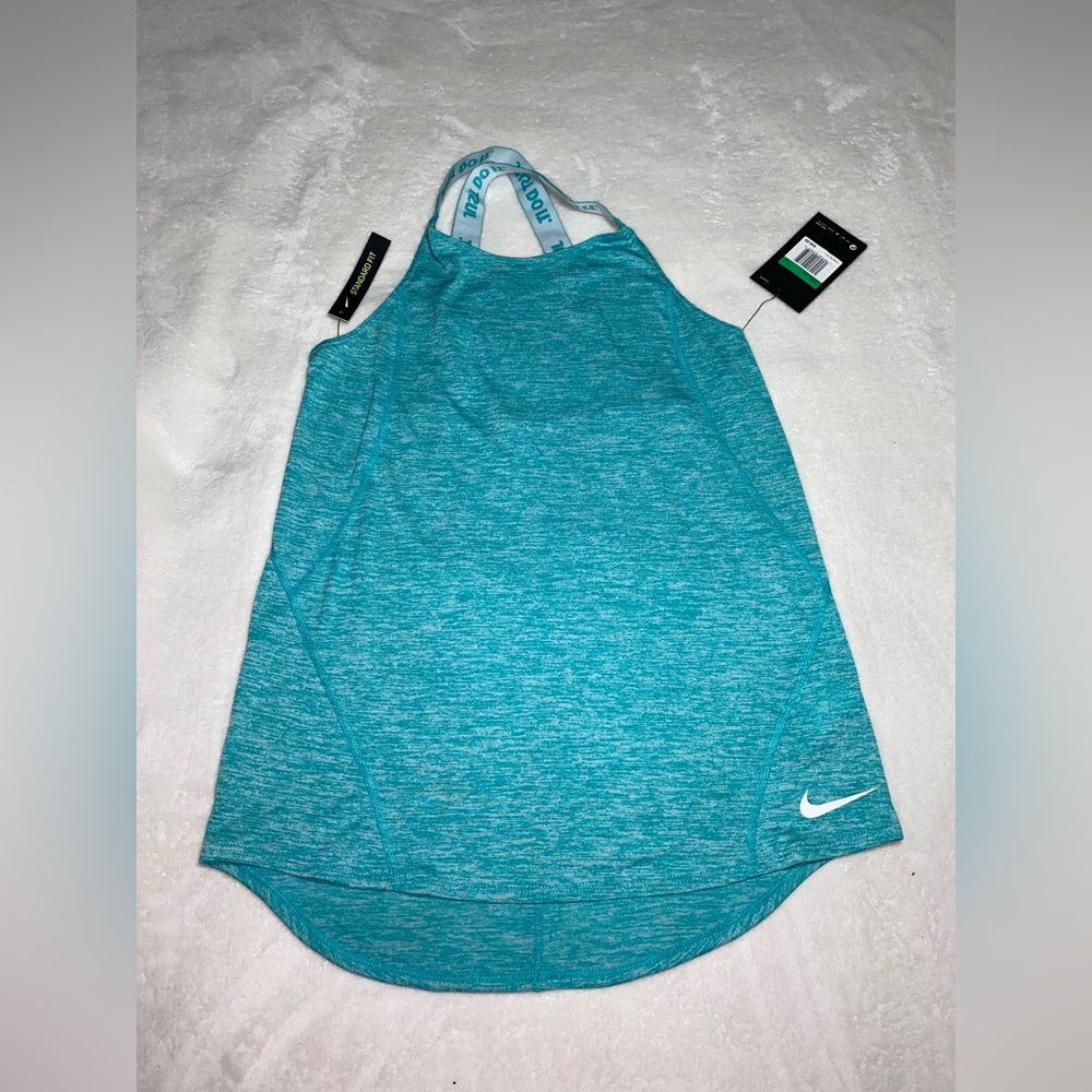 NIKE DRI-FIT GIRL'S ATHLETIC TANK TOP SHIRT SIZE XL GREEN